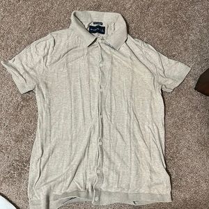 A&F Large Men’s featherweight polo